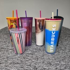 Starbucks Cold Cup Tumblers Set of 6